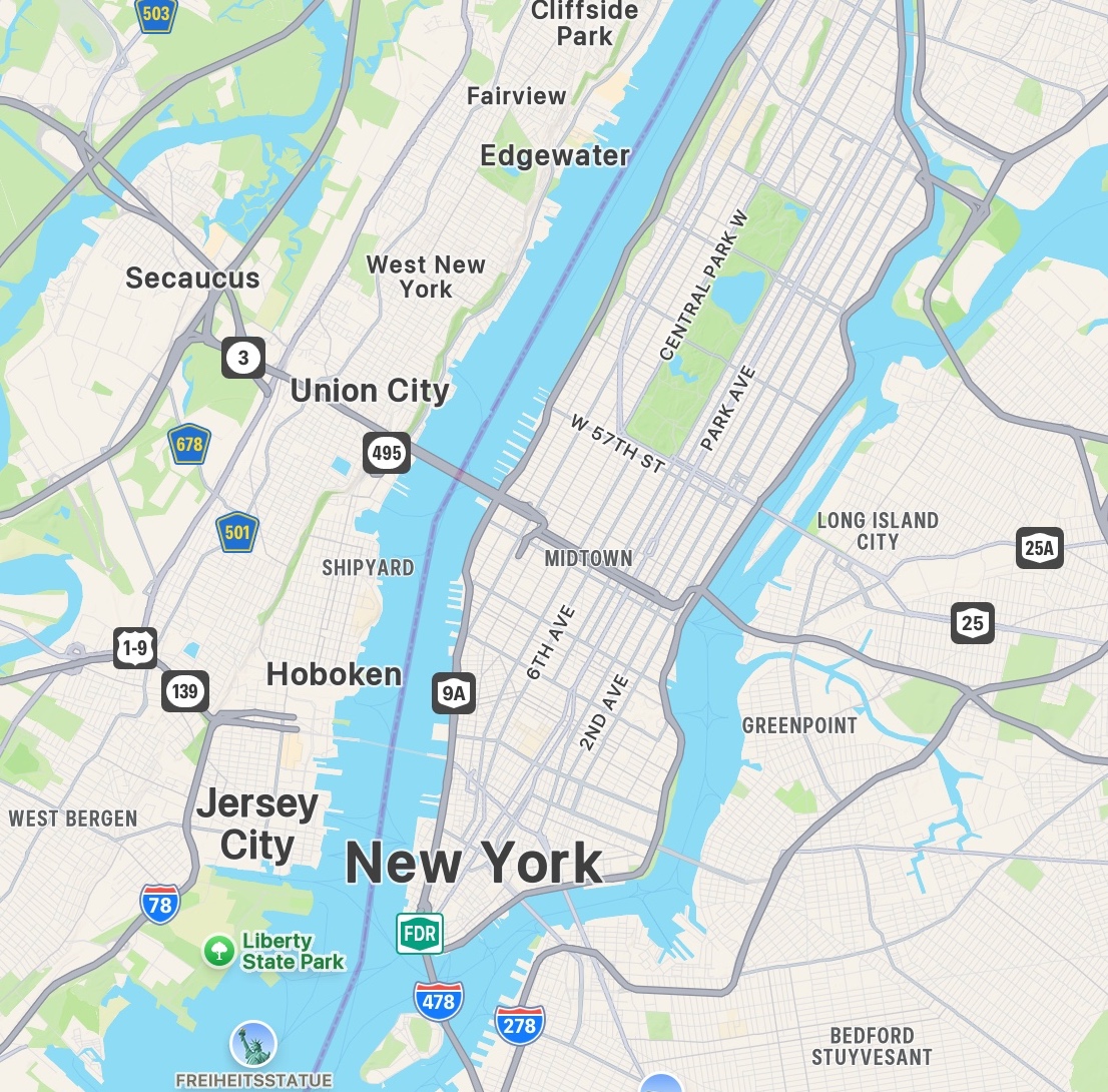 New York Map